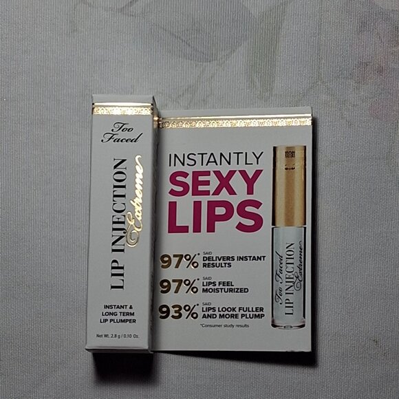 TOO FACED LIP INJECTION PLUMPER SERUM Sexy Lips NIB - Picture 2 of 6